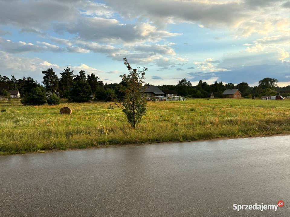 Działki budowlane 6 300 m2 Poniatowo gm Małkinia 110m Sprzedaż mazowieckie