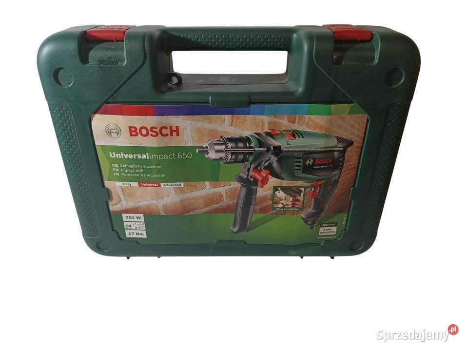 Wiertarka udarowa Bosch UniversalImpact 650 Katowice