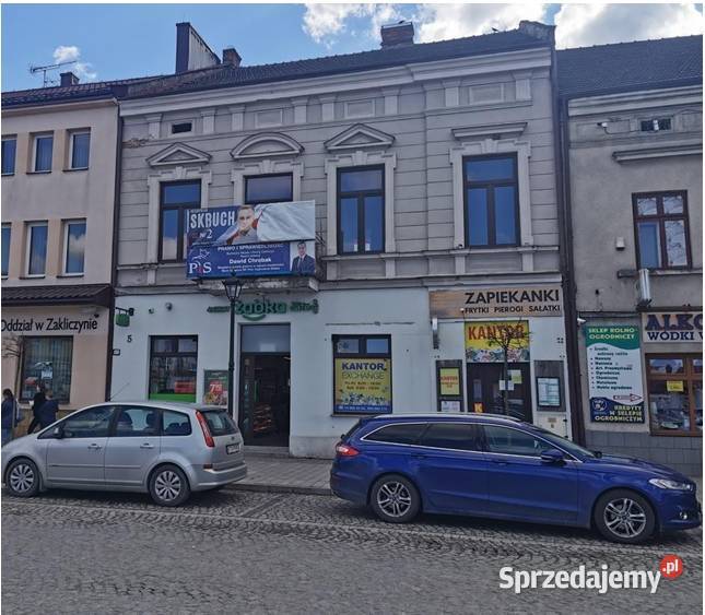 Syndyk sprzeda kamienicę w Zakliczynie Rynek 5 Zakliczyn