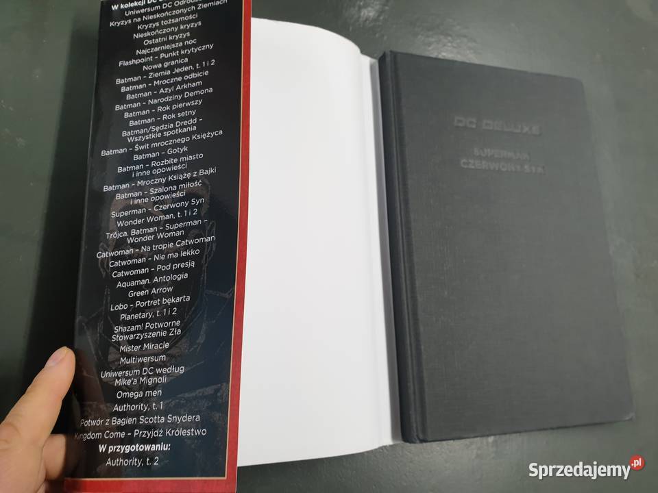 Superman Czerwony Syn DC Deluxe Egmont Gdynia