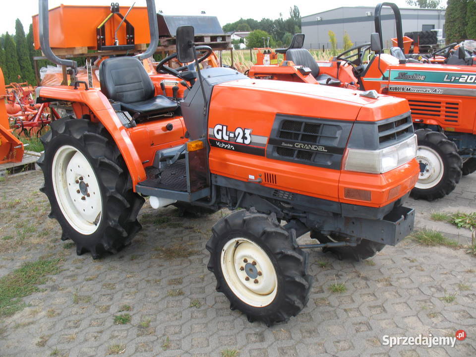 Kubota GL 4x4 sadownik ladna do platformy tunelu Mroków