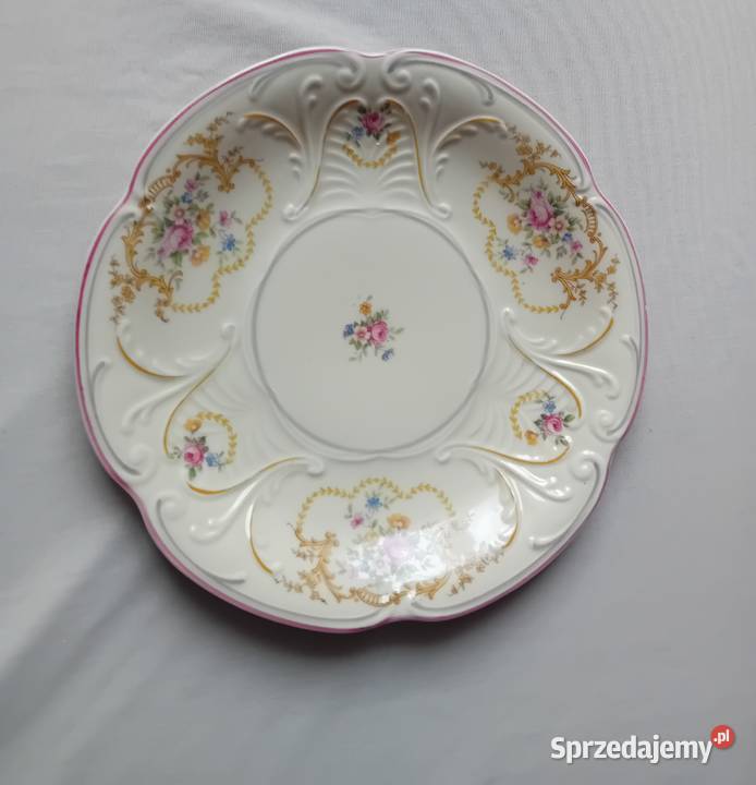 Talerz Heinrich Winterling sygnatura z okresu Porcelana i szkło