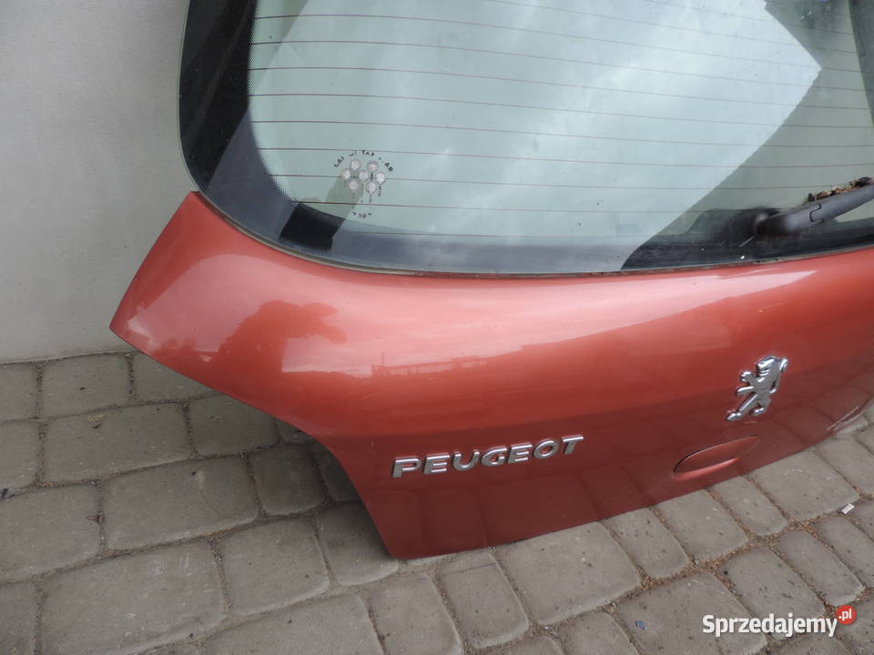 KLAPA TYLNA TYŁ PEUGEOT 307 HB Nowy Sącz sprzedam