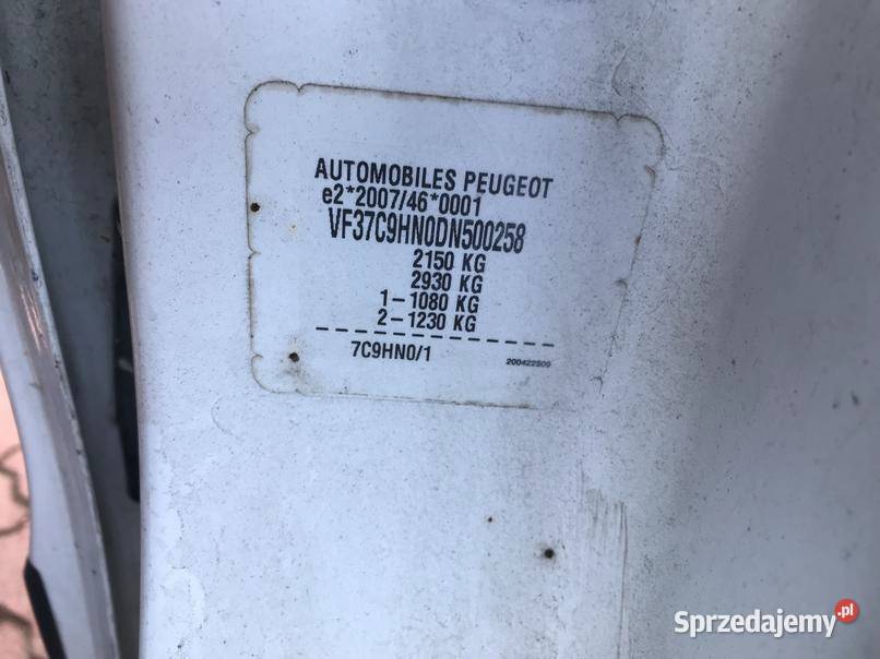 PEUGEOT PARTNER 2013 15600 ccm 75 mazowieckie Warszawa sprzedam