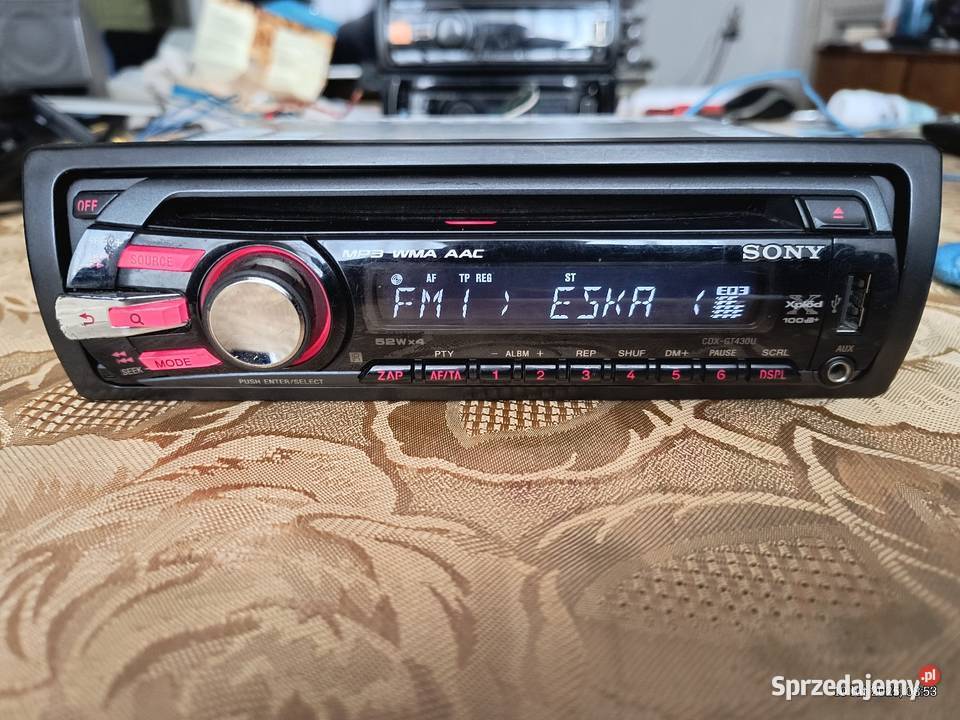 Radio samochodowe Alpine Pioneer Sony JVC kujawsko-pomorskie