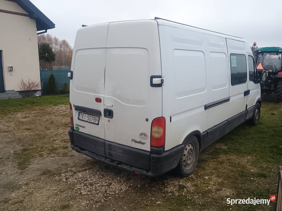 Master 25 dCi uszkodzony Piekoszów