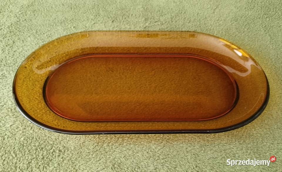 Półmisek Duralex LYS Amber rzadki 357 vintage Antyki, Sztuka, Kolekcje Katowice