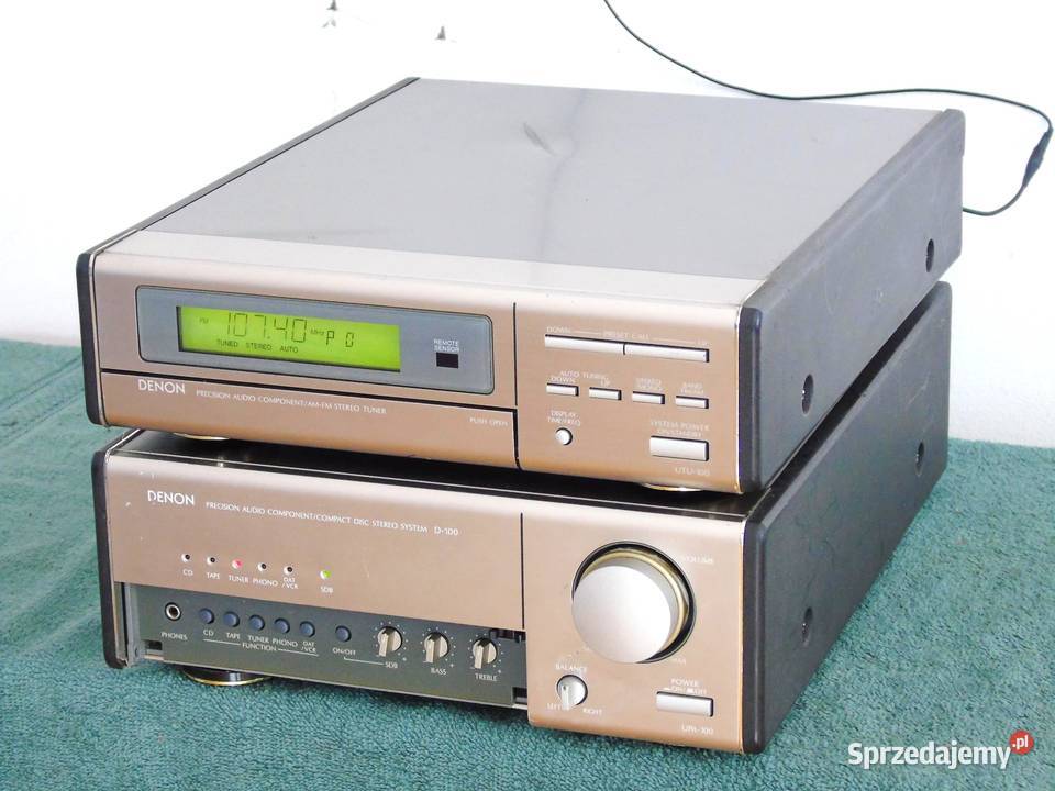 Wzmacniacz z radiem Denon seria UPA100 UTU100 Jasło