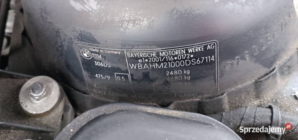 BMW 730D z Niemiec Samochody osobowe Wojcieszów