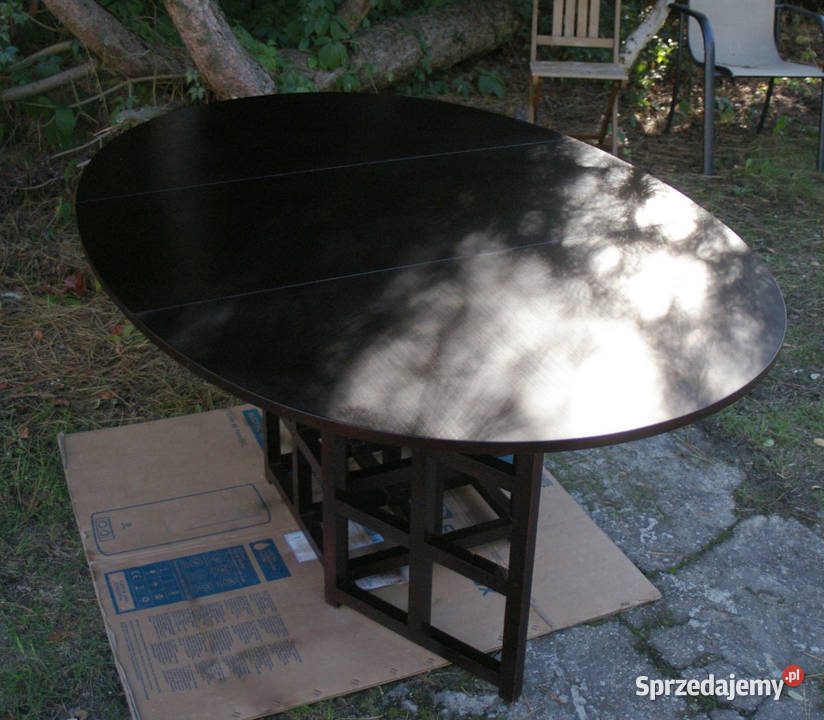 Stół Rennie Mackintosh ze składanym blatem 75cm