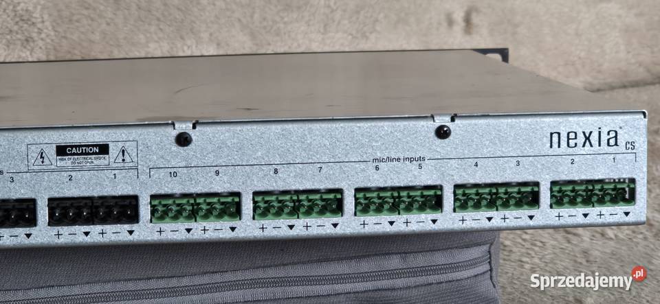 Sprzedam Cyfrowy Procesor Audio firmy BIAMP sprzedam