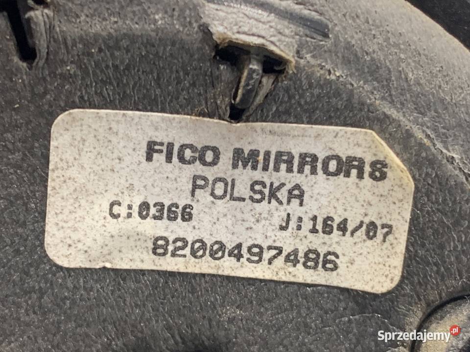 LUSTERKO LEWY DACIA LOGAN Hatchback CIEMNY