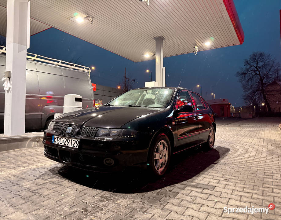 Seat Leon 2003 16 16v benzyna gaz LPG Kraków