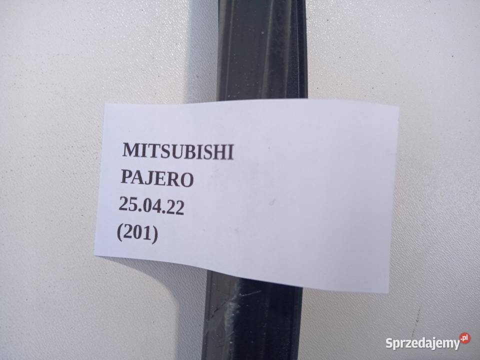 USZCZELKA SZYBY LP MITSUBISHI PAJERO SPORT II osobowe Karoseria Nowy Tomyśl