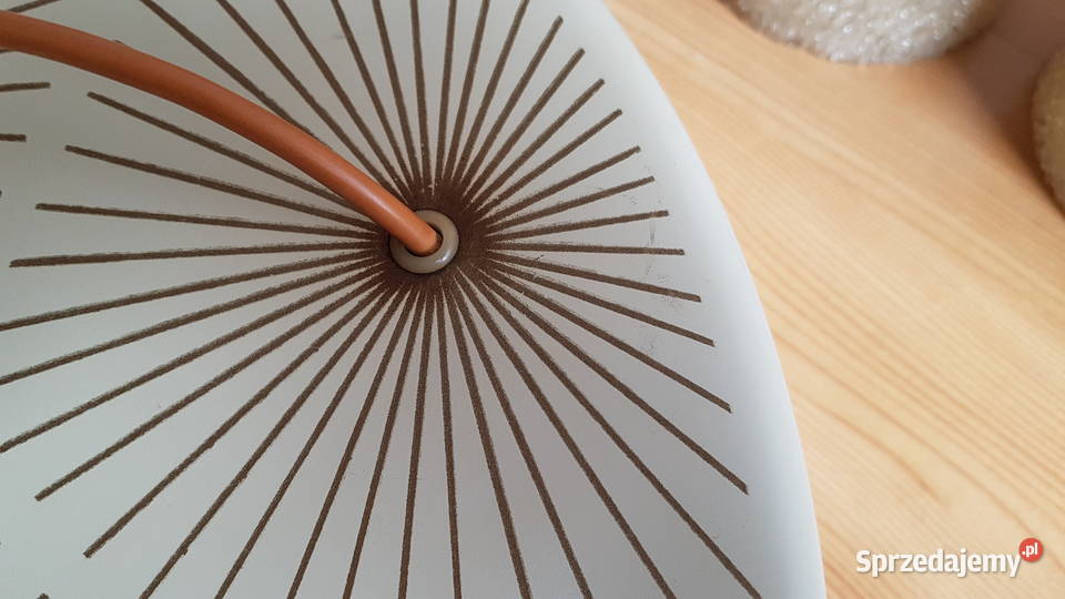 Stara lampa wisząca żyrandol lata 6070 Pozostałe śląskie Dąbrowa Górnicza