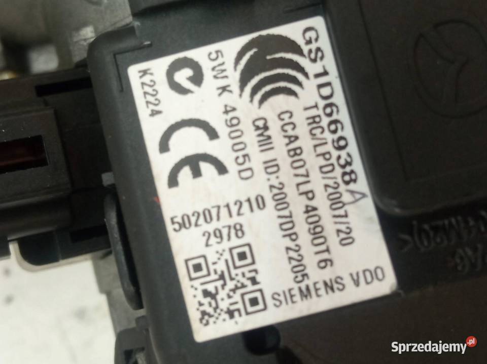 STACYJKA GH GS1D66938 Mazda 6 II 20072013