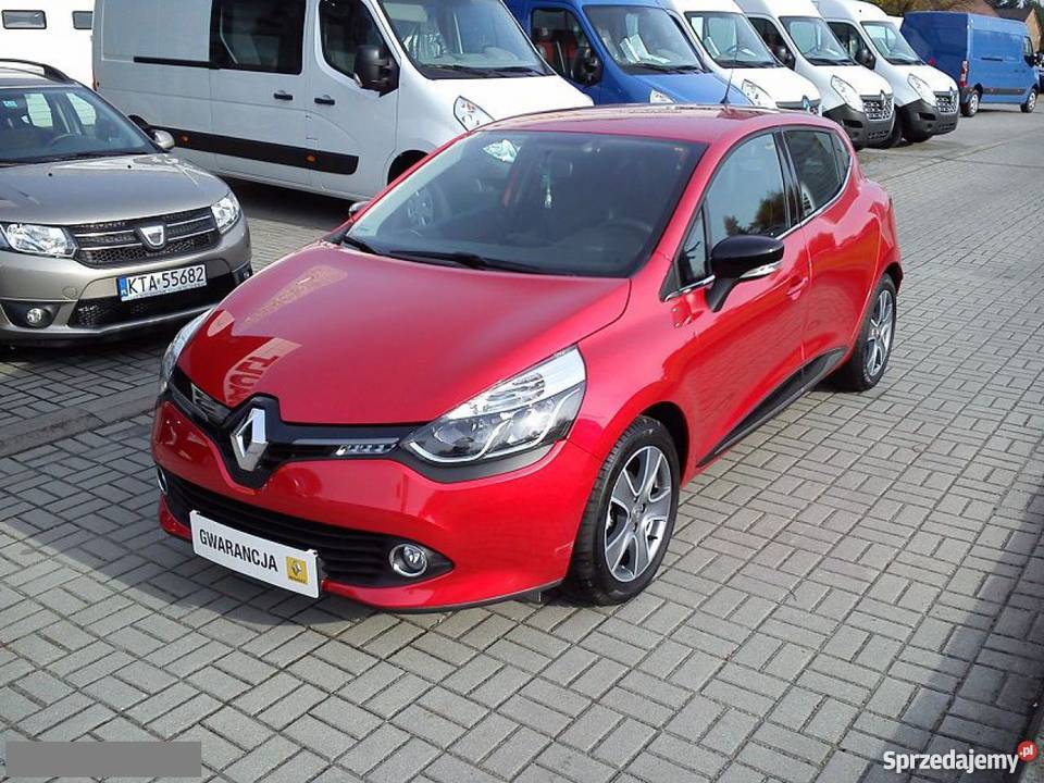 Renault Clio czerwony tempomat małopolskie Kraków
