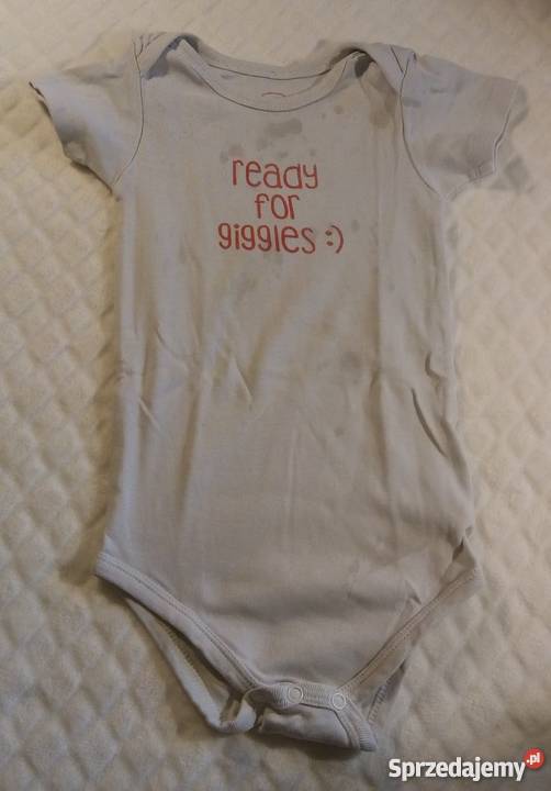 Body krótki rękaw ready for giggles 92 Rogoźnik