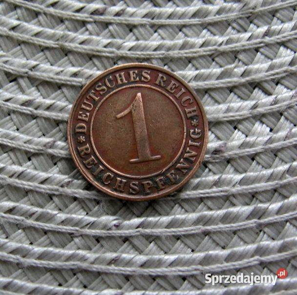 Niemcy 1 Reichspfennig 1930r D Kalisz