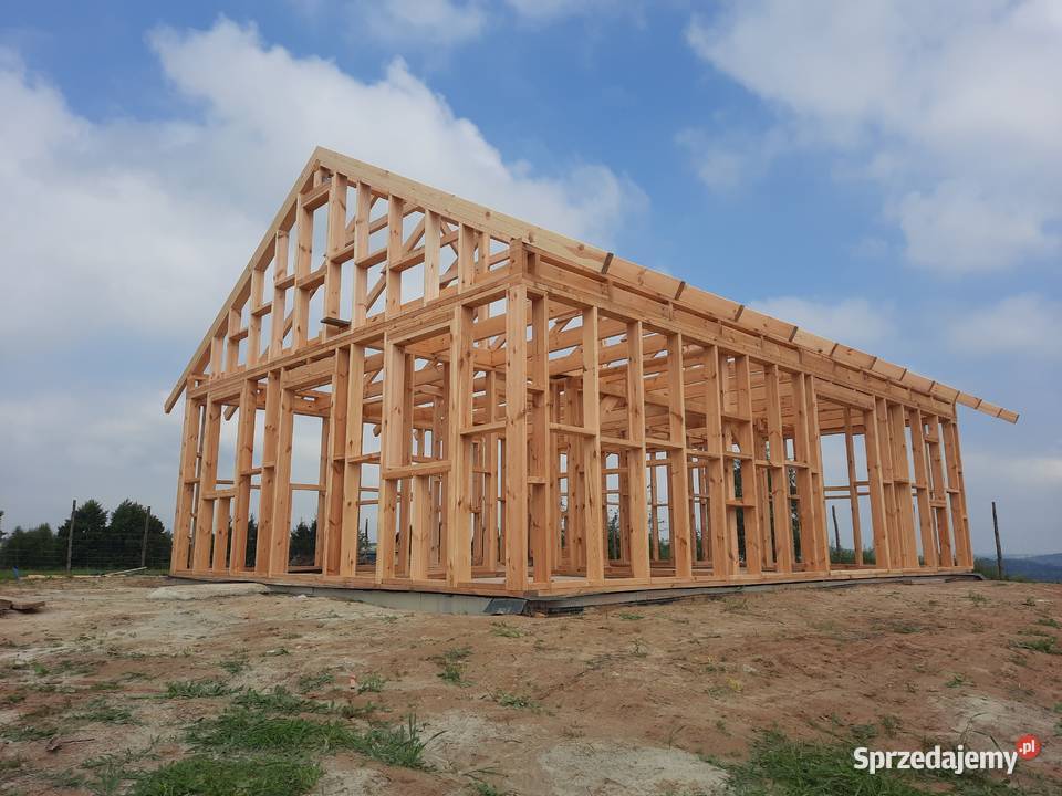 Domy szkieletowe drewniane 35 m2 70 m2 Dowolny sprzedam