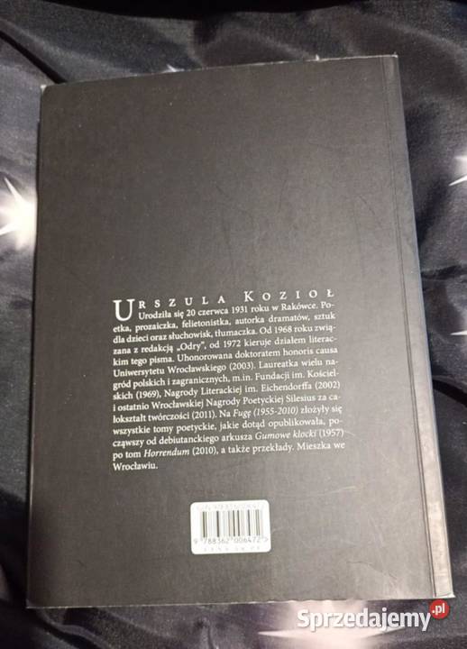 Fuga 1955 2010 Urszula Kozioł ISBN 9788362006472 Poznań