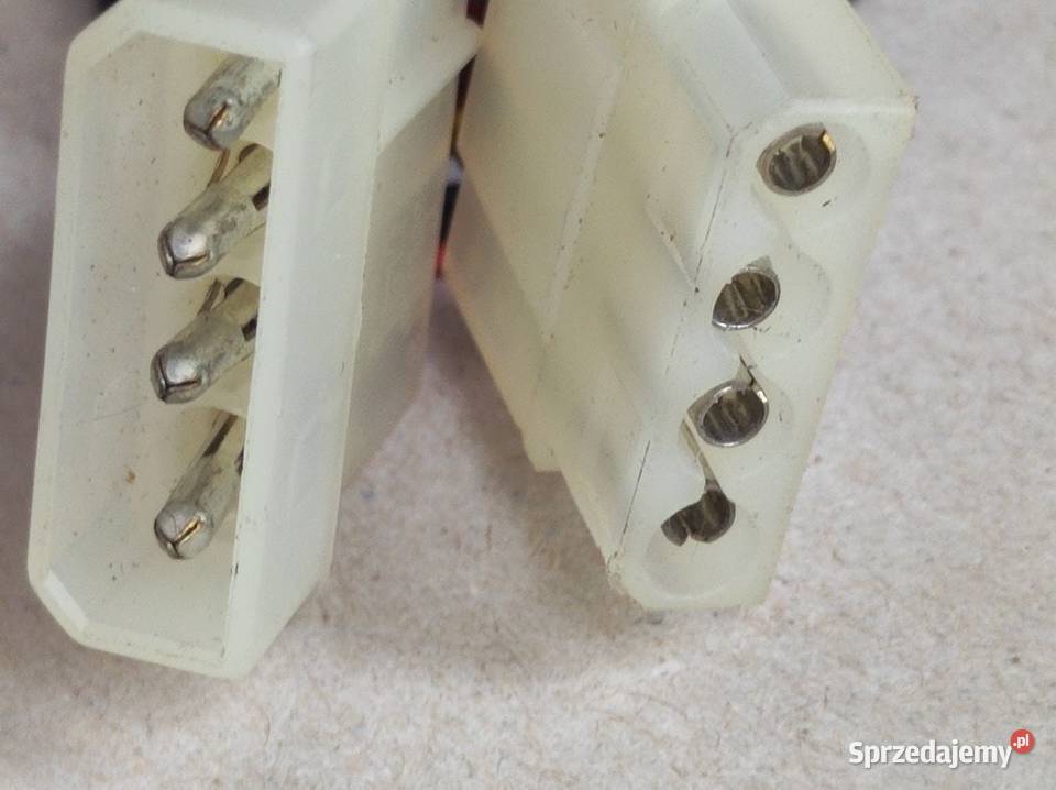 wtyczka kostka pin Molex adapter przejściówka