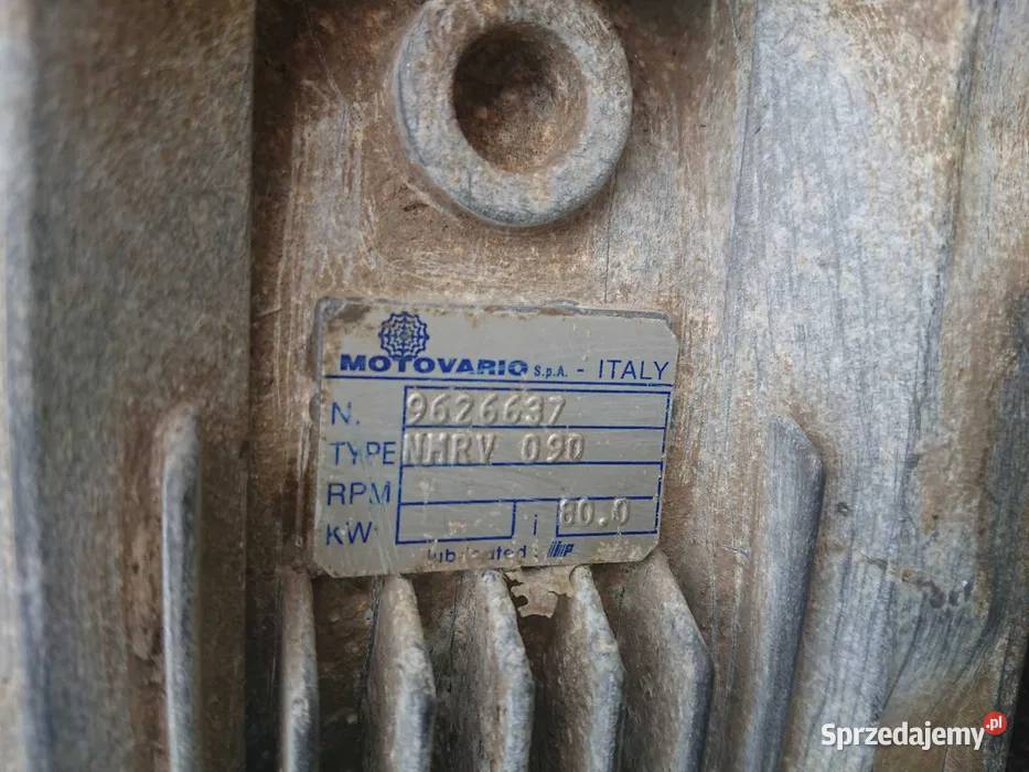 Motoreduktor NMRV 090 ślimakowo kątowy Motovario Nisko