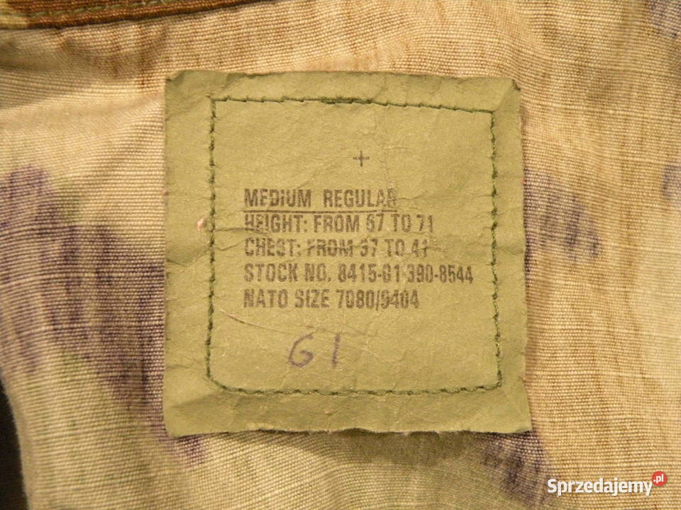 Bluza BDU woodland medium ripstop 99r