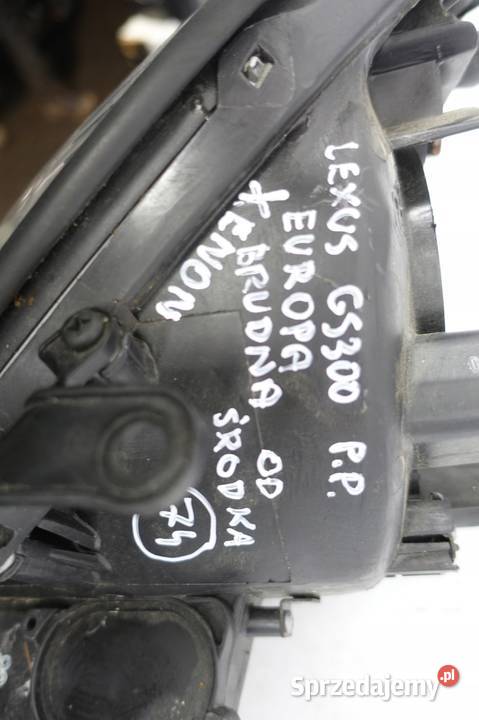 Lexus GS 300 GS300 II XENON PRZEDNIA LAMPA prawa Lampy przednie