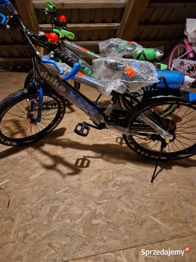 Rowerek 20 niebiesko zielony czerwony YBOBIKE Głogowa sprzedam
