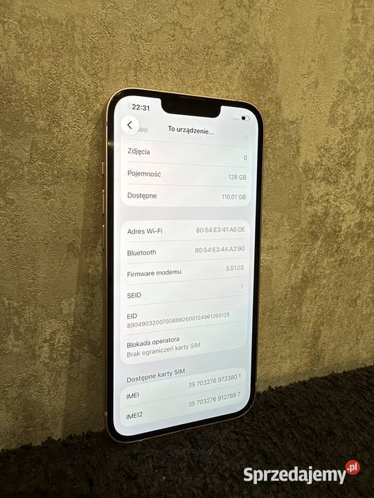 iPhone 13 128GB 100 KONDYCJA