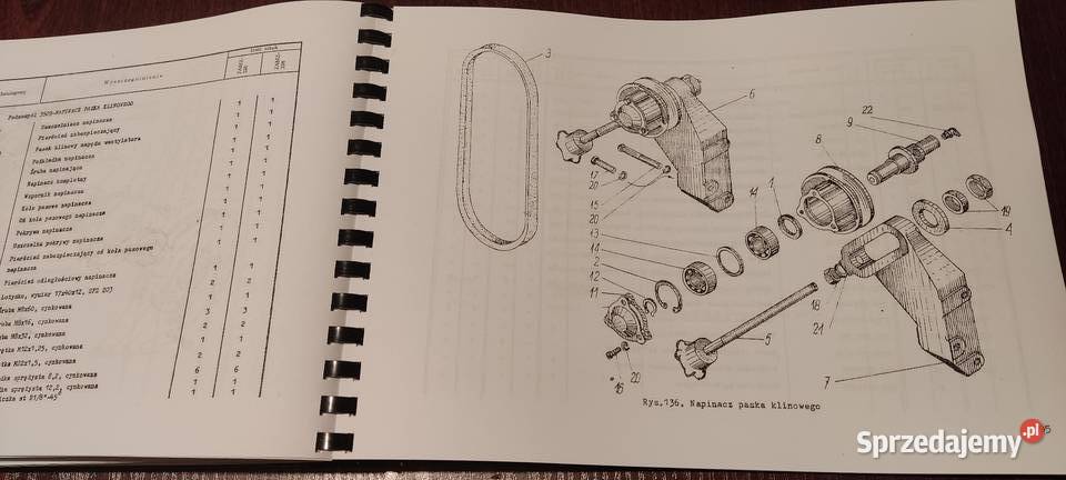Kraz 255B 255 W 256257258 katalog części Stalowa Wola