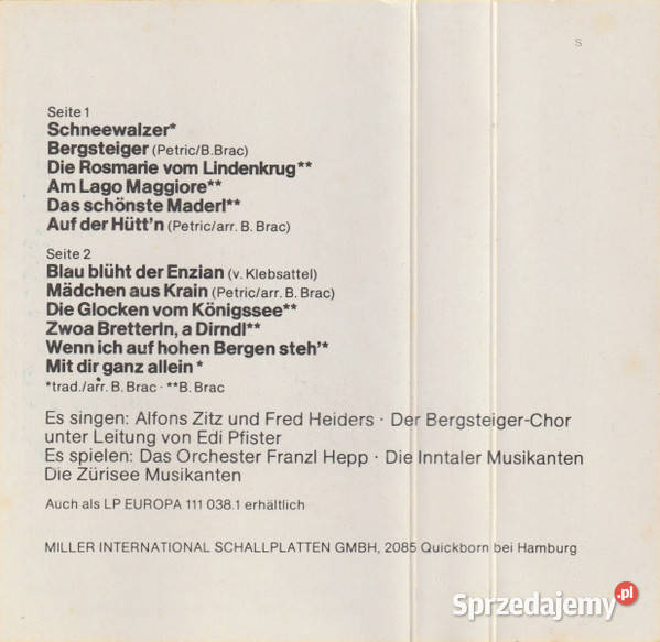 Śnieżny walcSchneewalzer śląskie Gliwice sprzedam