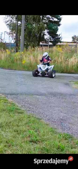 Yamaha Raptor homologacja kat B robi wrażenie Rok produkcji 2006 Yamaha Mysłowice sprzedam