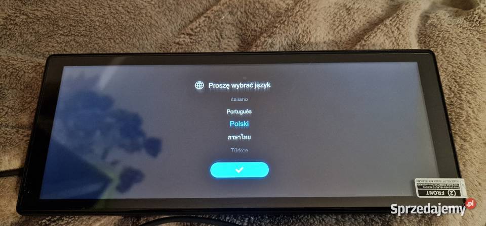 Przenośny Ekran 10 Carplay Android Auto Kamera wielkopolskie Damasławek