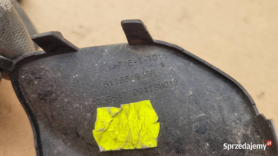 ZAŚLEPKA HAKA ZDERZAKA TYL RENAULT CAPTUR I 82 osobowe Motoryzacja Ruda Śląska