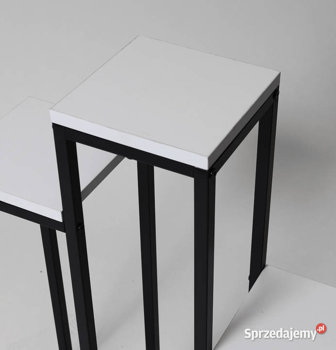 Kwietnik stojący metalowy piętrowy stojak na 3 wielkopolskie Poznań