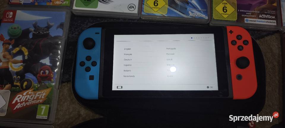 Sprzedam nintendo switch Przędzel sprzedam