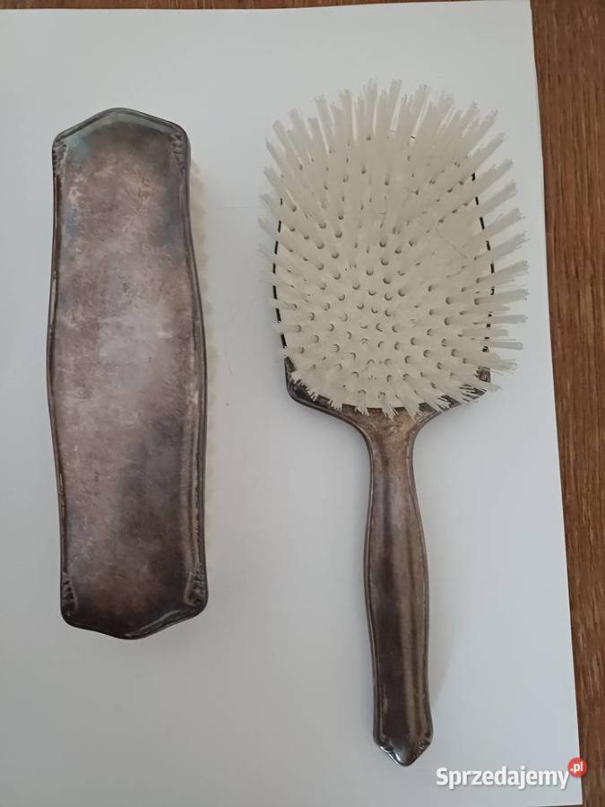 Zestaw dwóch szczotek w ładnej starej oprawie Pozostałe Gdynia