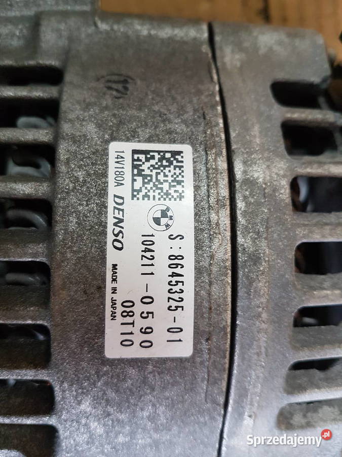BMW 1 120 F20 f21 LIFT alternator napinacz paska Układ elektryczny Legnica