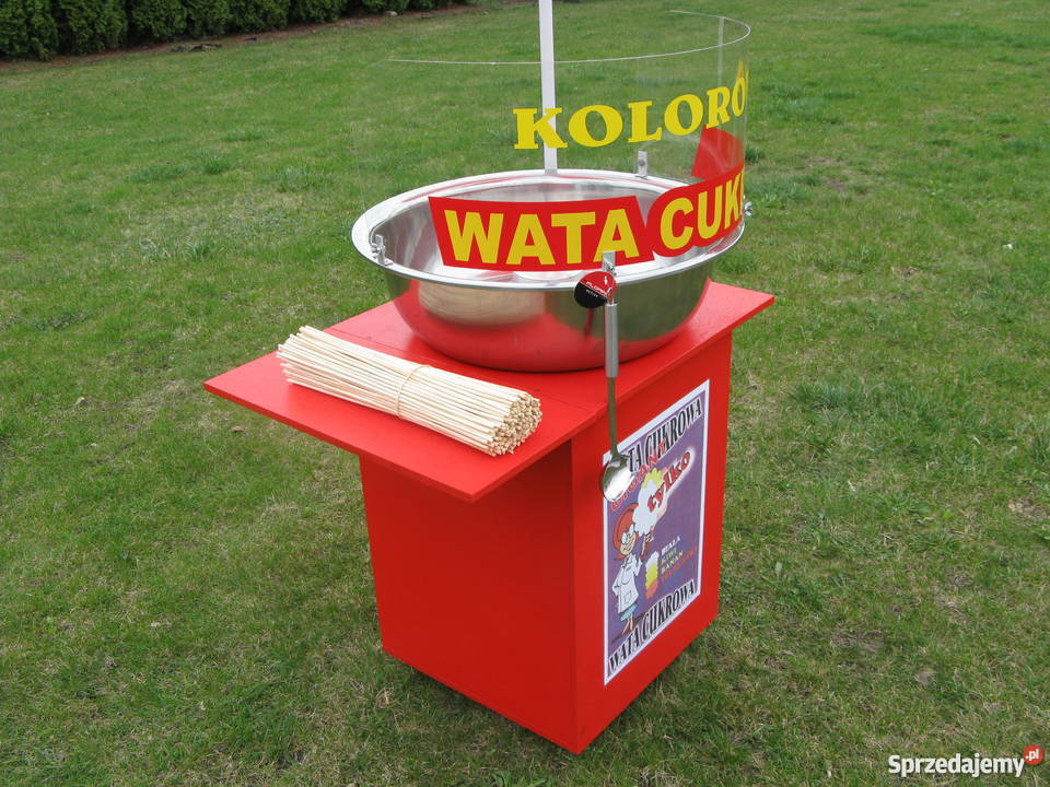 Nowa maszyna do waty cukrowej wata cukrowa ATEST Warszawa