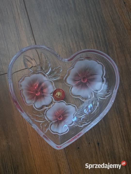 Salaterka Walther Glass serce 160 mm przezroczysty