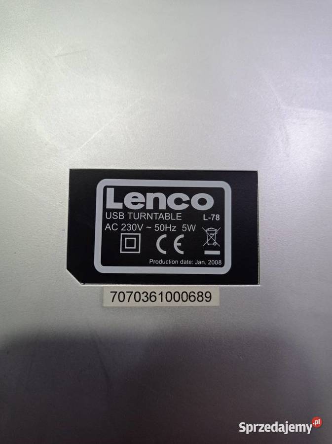 Gramofon Lenco L78 Siedlce