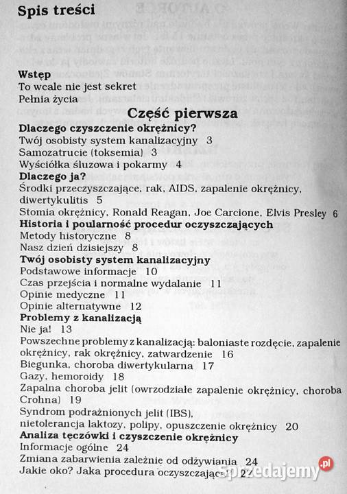 Czyszczenie okrężnicy Jennifer Weiss Chełm