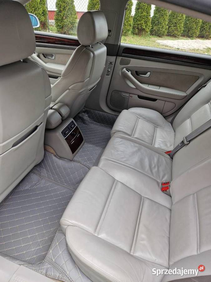 Audi A8D3 30 Quattro zadbana potwierdzony Rok produkcji 2004 Tomaszów Mazowiecki