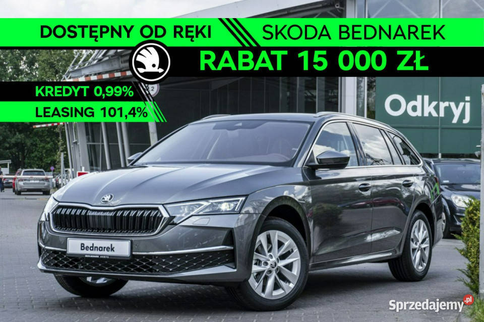 koda Octavia Combi Drive Selection mHEV 15 TSI kamera cofania Octavia Łódź