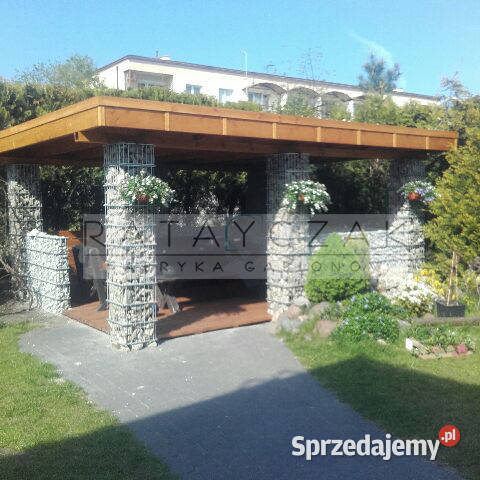 Słupek gabionowy 120x40x40 komplet cynk ogniowy Słupki Włocławek