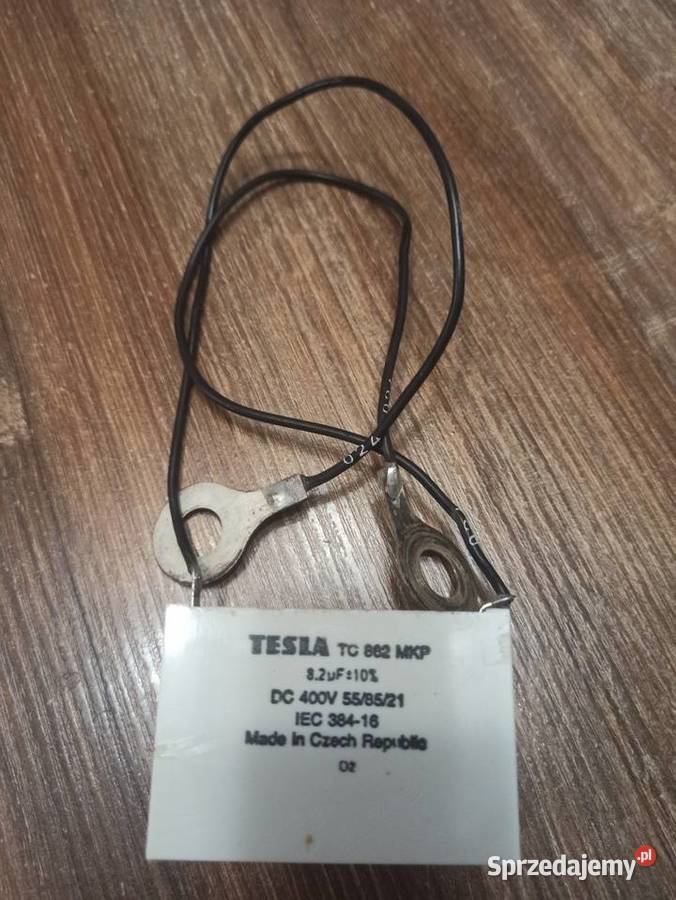 Kondensator TESLA TC 862 MKP 82uF 400V DC Witoszów Dolny