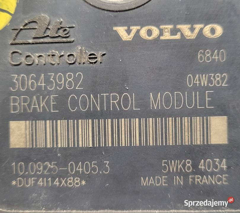 Sterownik ABS Volvo 30643982 Zamość