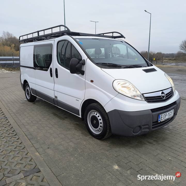 Opel Vivaro brygadówka 6 osób 2013 r 20 CDTI 115 immobilizer Opel Samochody dostawcze Opoczno